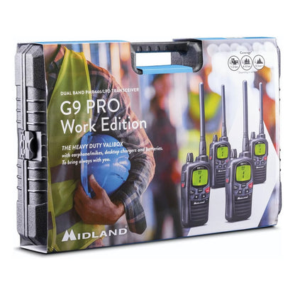 G9 Pro Work Edition Walkie Talkie (4er-Set)