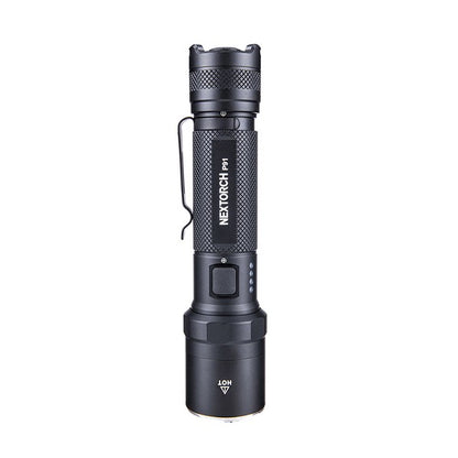 Taktische LED-Taschenlampe P91, 5'000 Lumen (inkl. Akku)