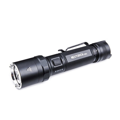 Taktische LED-Taschenlampe P91, 5'000 Lumen (inkl. Akku)