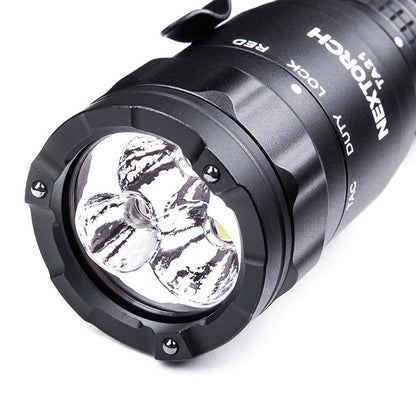LED-Taschenlampe TA21 SET, 1'300 Lumen (inkl. Akku)