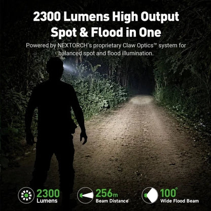 LED-Stirnlampe hiStar, 2'300 Lumen (inkl. Akku)