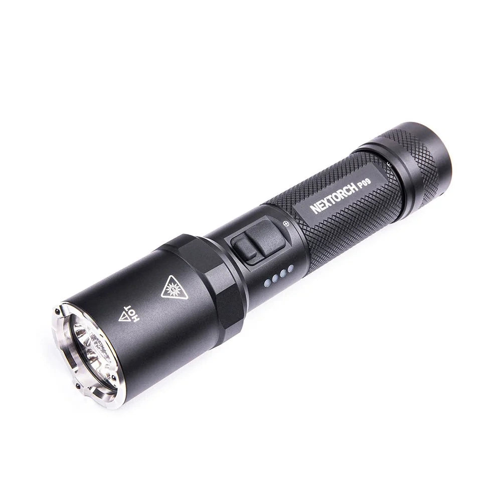 Multifunktion-LED-Taschenlampe P09, 2'000 Lumen (inkl. Akku)