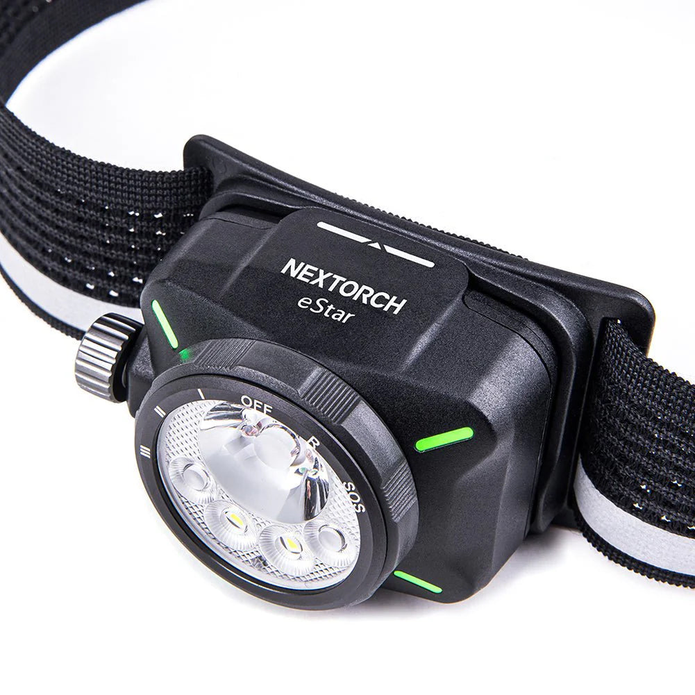 LED Stirnlampe eStar, 1'300 Lumen (inkl. Akku)