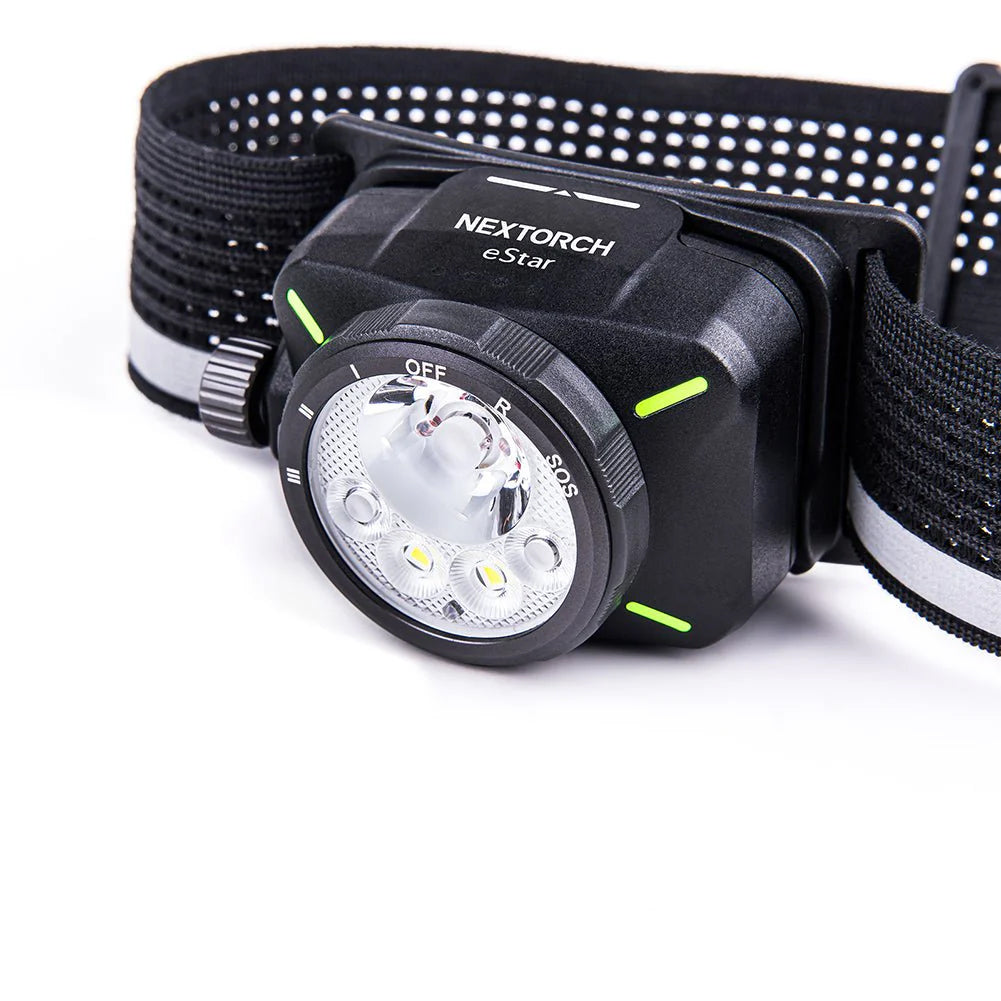 LED Stirnlampe eStar, 1'300 Lumen (inkl. Akku)