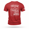 T-Shirt FWORD, Canvas Red