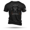 T-Shirt 2A MY RELIGION, charcoal black