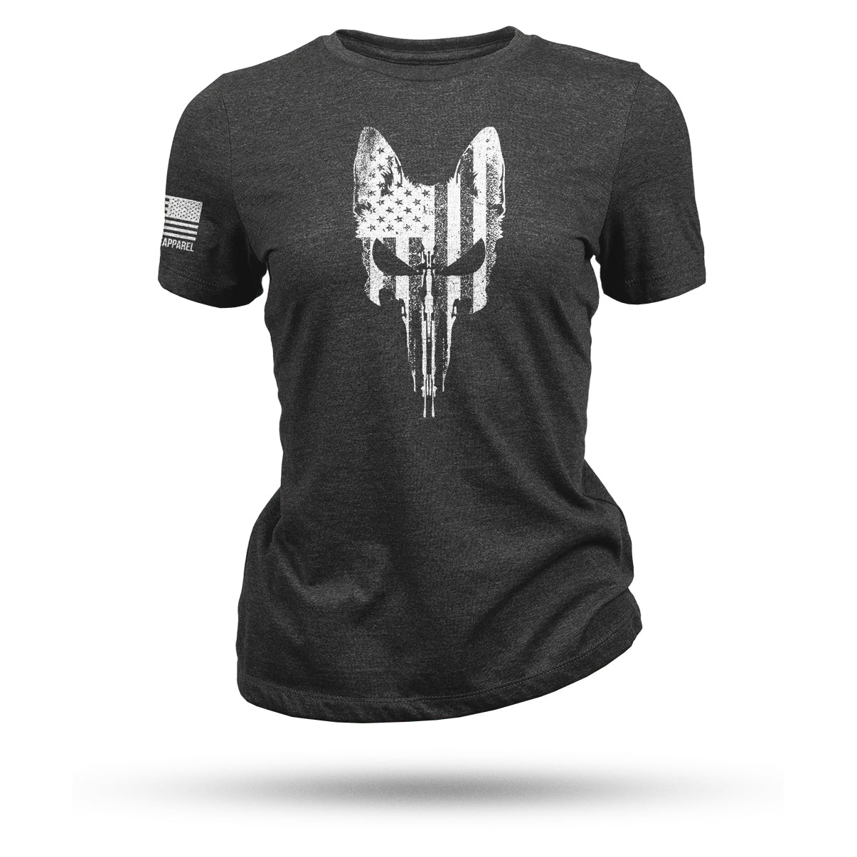 Women's T-Shirt REX SKULL FLAG