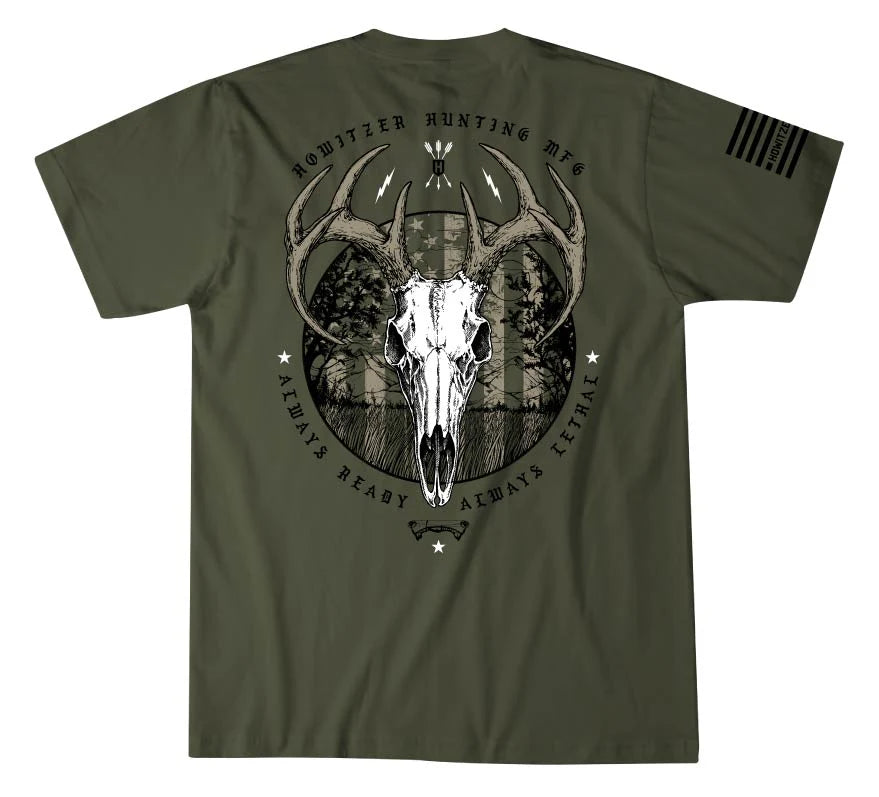 T-Shirt PATRIOT HUNG, surplus green