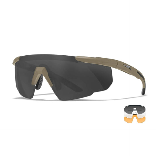 Sonnenbrille SABER ADVANCED, Three Lens Kit, grau/klar/helles orange