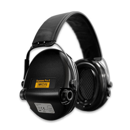 Gehörschutz SUPREME PRO-X SLIM , Headband, Black