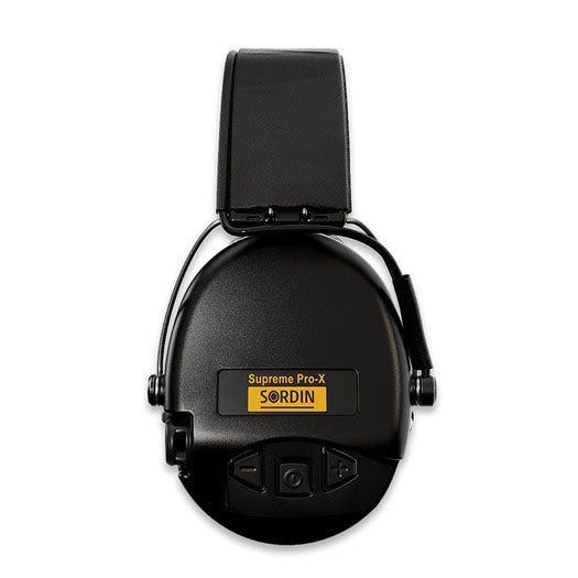 Gehörschutz SUPREME PRO-X SLIM , Headband, Black