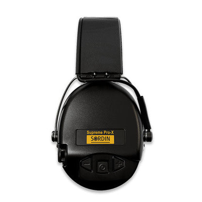 Gehörschutz SUPREME PRO-X SLIM , Headband, Black