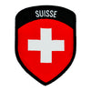 Klettabzeichen Landeswappen SUISSE - Red
