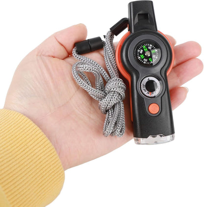 Signalpfeifen-Kompass (6-in-1-Gadget)