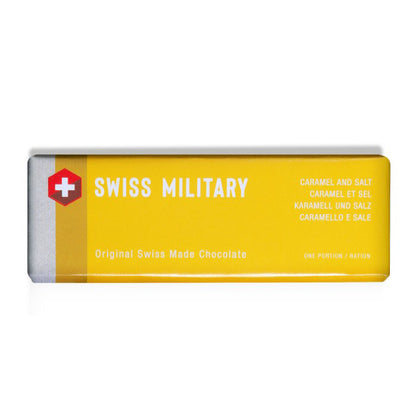 Swiss Military Schokolade Karamell und Salz