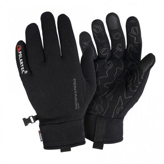 Ursus Power Stretch Polartec Gloves, Black
