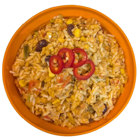 Mexican Chicken Burrito Bowl (450 kcal) [Dairy Free, Gluten Free]