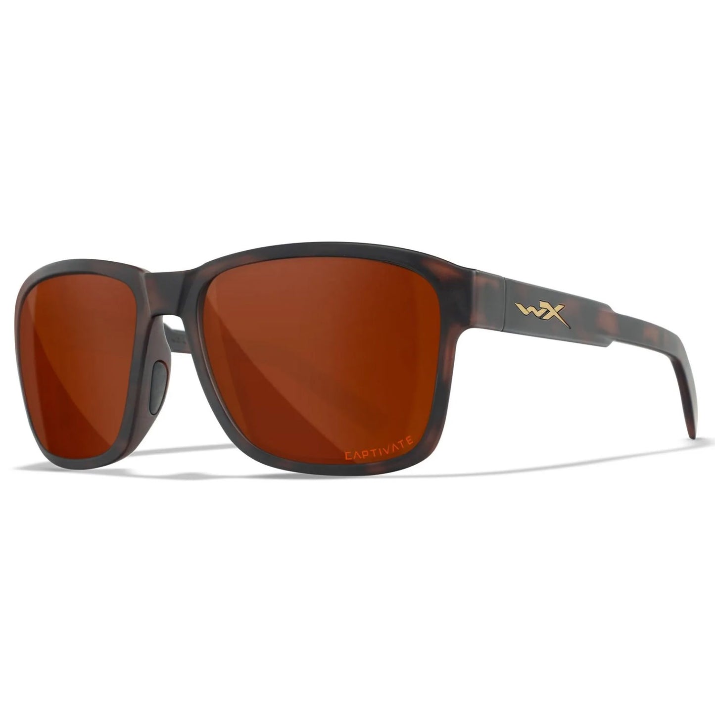 WX TREK CAPTIVATE™, Matte Havana Brown, polarized Copper