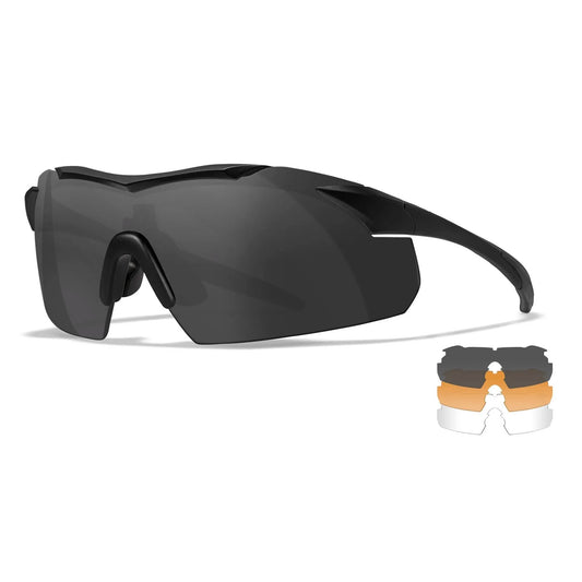 WX VAPOR 2.5 Shields: grey/clear/light Rust, Frame: matte black