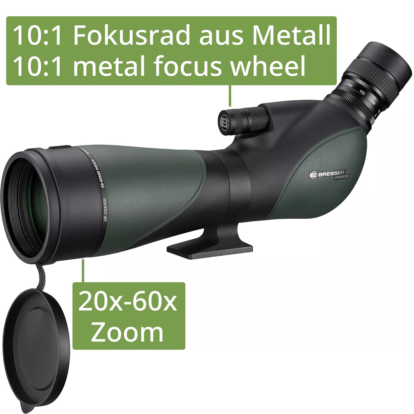 Spektiv 20-60x80 Pirsch Gen.II, 45°