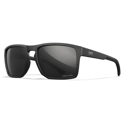 WX FOUNDER Lenses: CAPTIVATE™ Polarized black Mirror, Frame: matte black