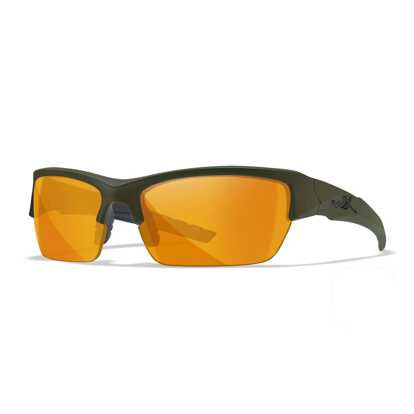 Sonnenbrille WX VALOR 2.5, Three Lens Kit, grau/klar/helles orange, matt grün