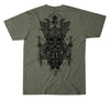 HOWITZER, T-Shirt WARRIOR SPIRIT, olive