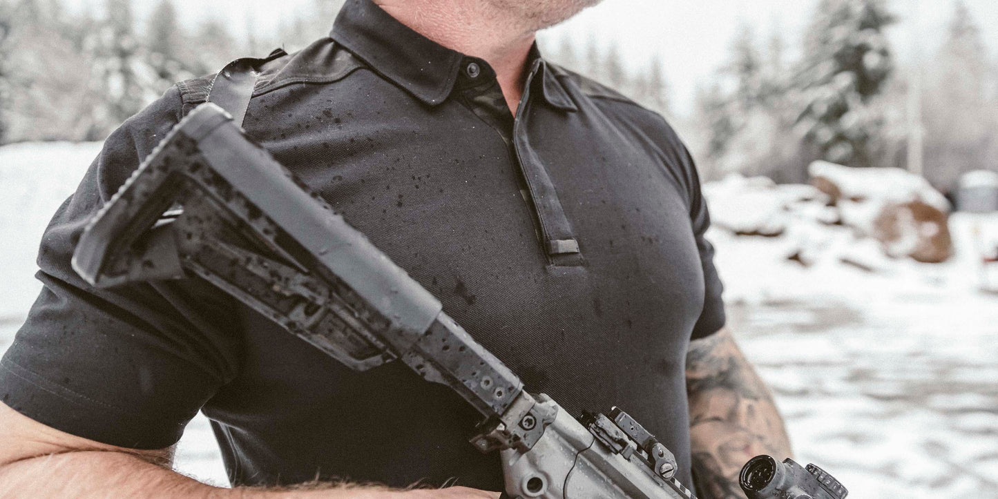 Range Trainer Coolmax Polo, multicam black