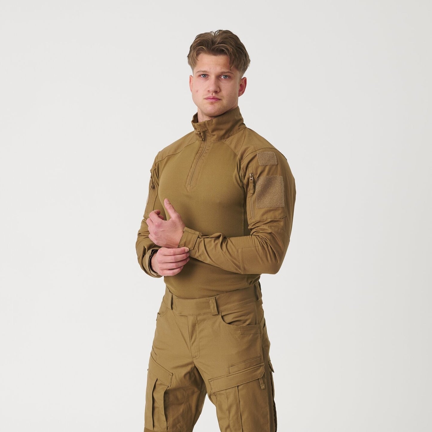 MCDU COMBAT SHIRT NYCO RIPSTOP, RAL 7013/Olive Green