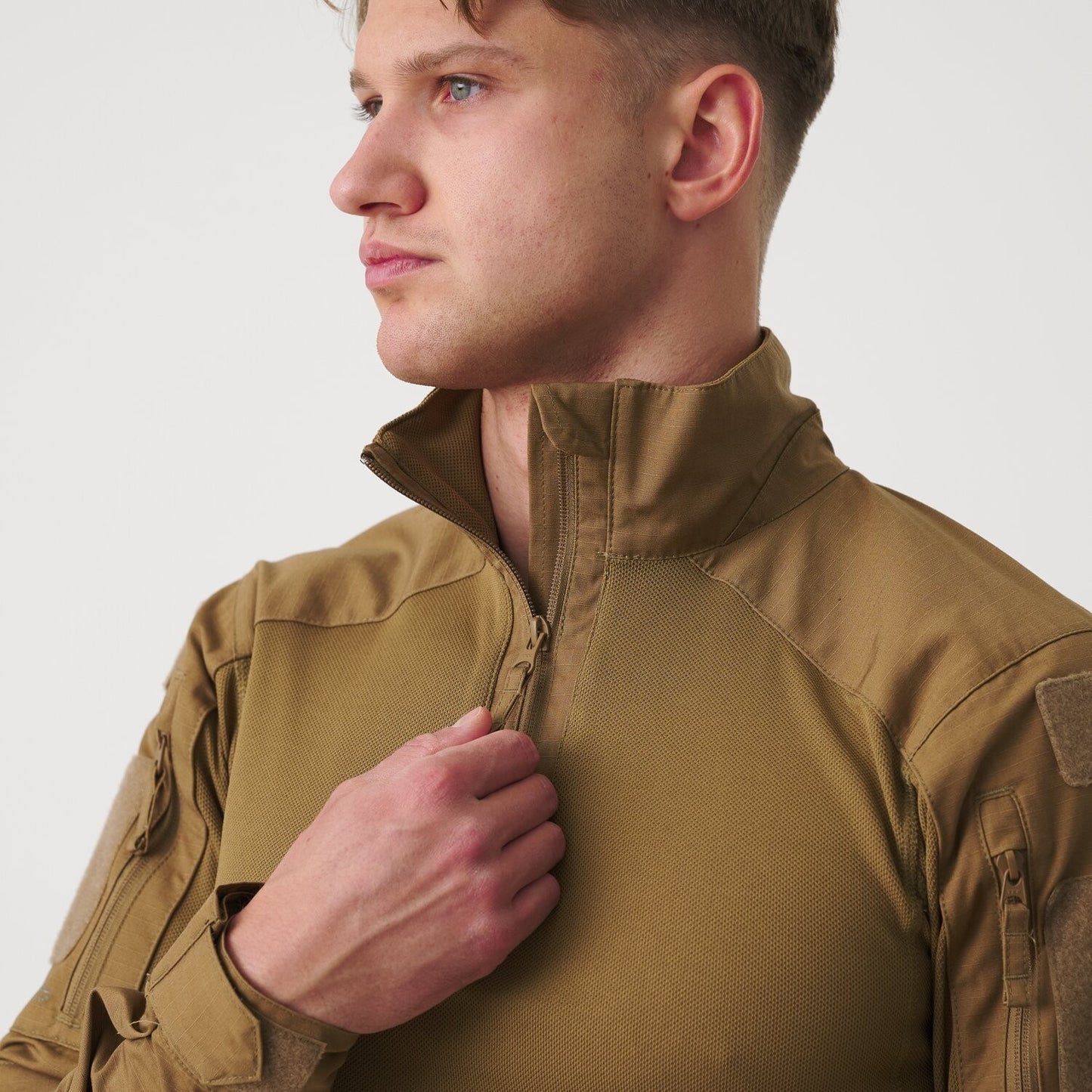 MCDU COMBAT SHIRT NYCO RIPSTOP, RAL 7013/Olive Green