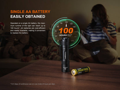 LED Taschenlampe, E12 V3.0, 200 Lumen, inkl. Batterie