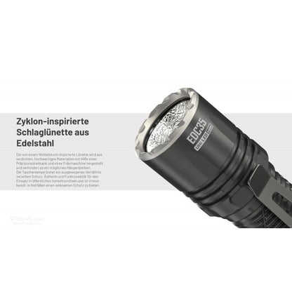 LED-Taschenlampe EDC 35, 5'000 Lumen, inkl. Akku