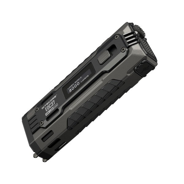 LED-Taschenlampe EDC 37, 8'000 Lumen, inkl. Akku