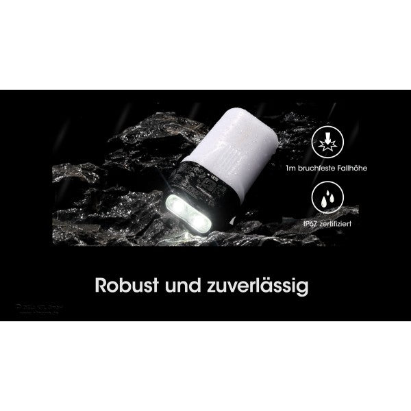 LED-CAMPINGLAMPE LR70, 3'000 Lumen (inkl. Akkus)