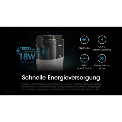 LED-CAMPINGLAMPE LR70, 3'000 Lumen (inkl. Akkus)