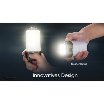LED-CAMPINGLAMPE LR70, 3'000 Lumen (inkl. Akkus)