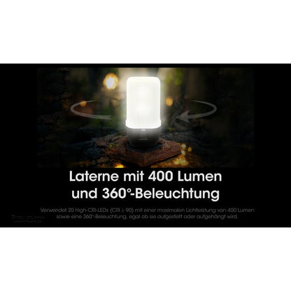 LED-CAMPINGLAMPE LR70, 3'000 Lumen (inkl. Akkus)