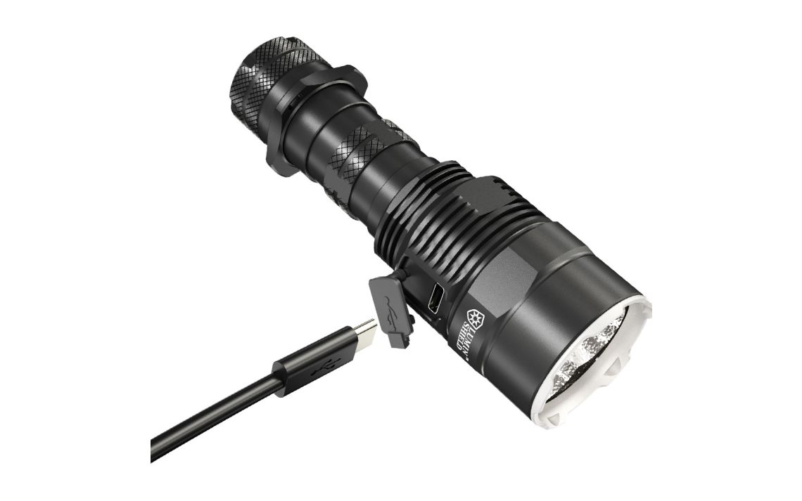 LED-Taschenlampe TM9K PRO, 9'900 Lumen, inkl. Akku