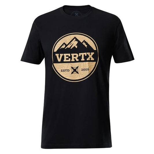 TRI PEAK TEE, It's Black