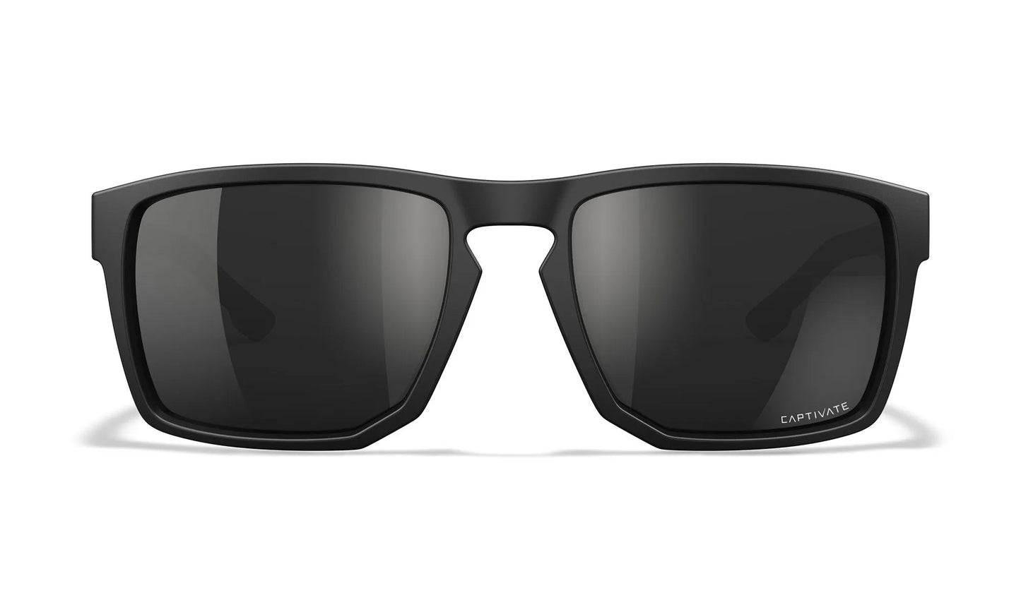WX FOUNDER Lenses: CAPTIVATE™ Polarized black Mirror, Frame: matte black