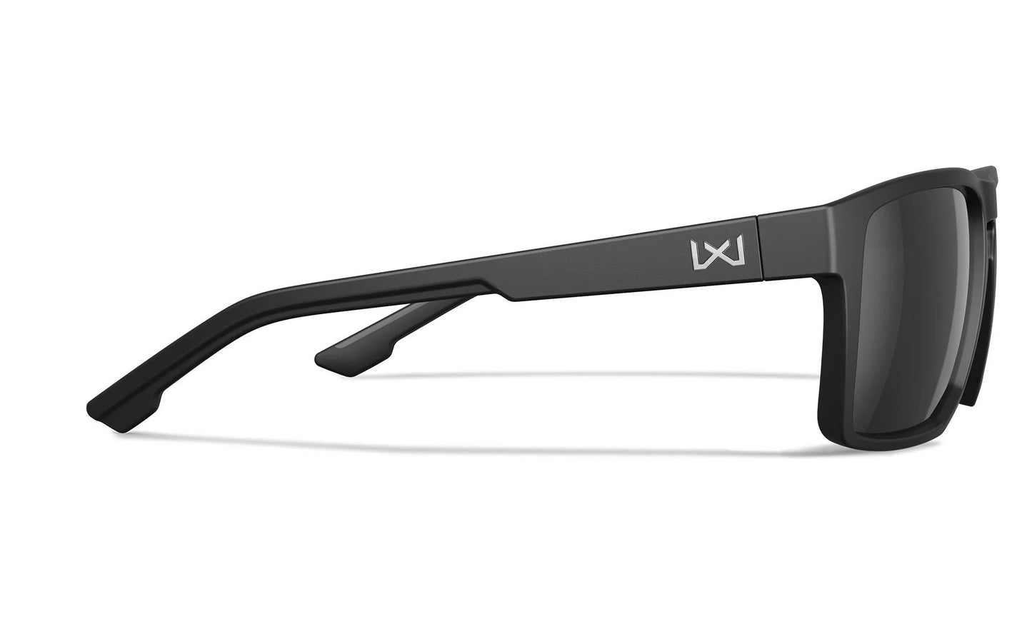 WX FOUNDER Lenses: CAPTIVATE™ Polarized black Mirror, Frame: matte black