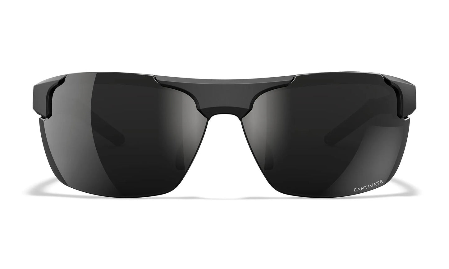 WX PRIME Lenses: CAPTIVATE™ Polarized black Mirror, Frame: matte black