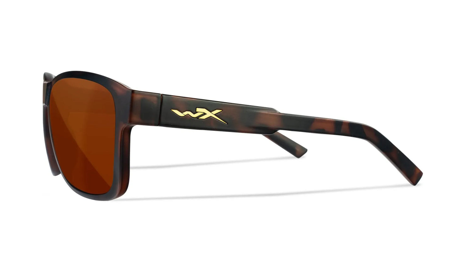 WX TREK CAPTIVATE™, Matte Havana Brown, polarized Copper