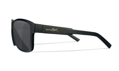 WX TREK Lenses: CAPTIVATE™ Polarized grey, Frame: matte black