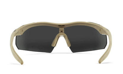 WX VAPOR 2.5 Shields: grey/clear/light Rust, Frame: matte tan