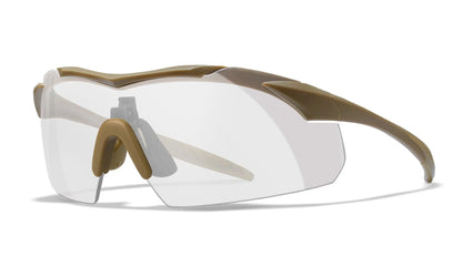 WX VAPOR 2.5 Shields: grey/clear/light Rust, Frame: matte tan